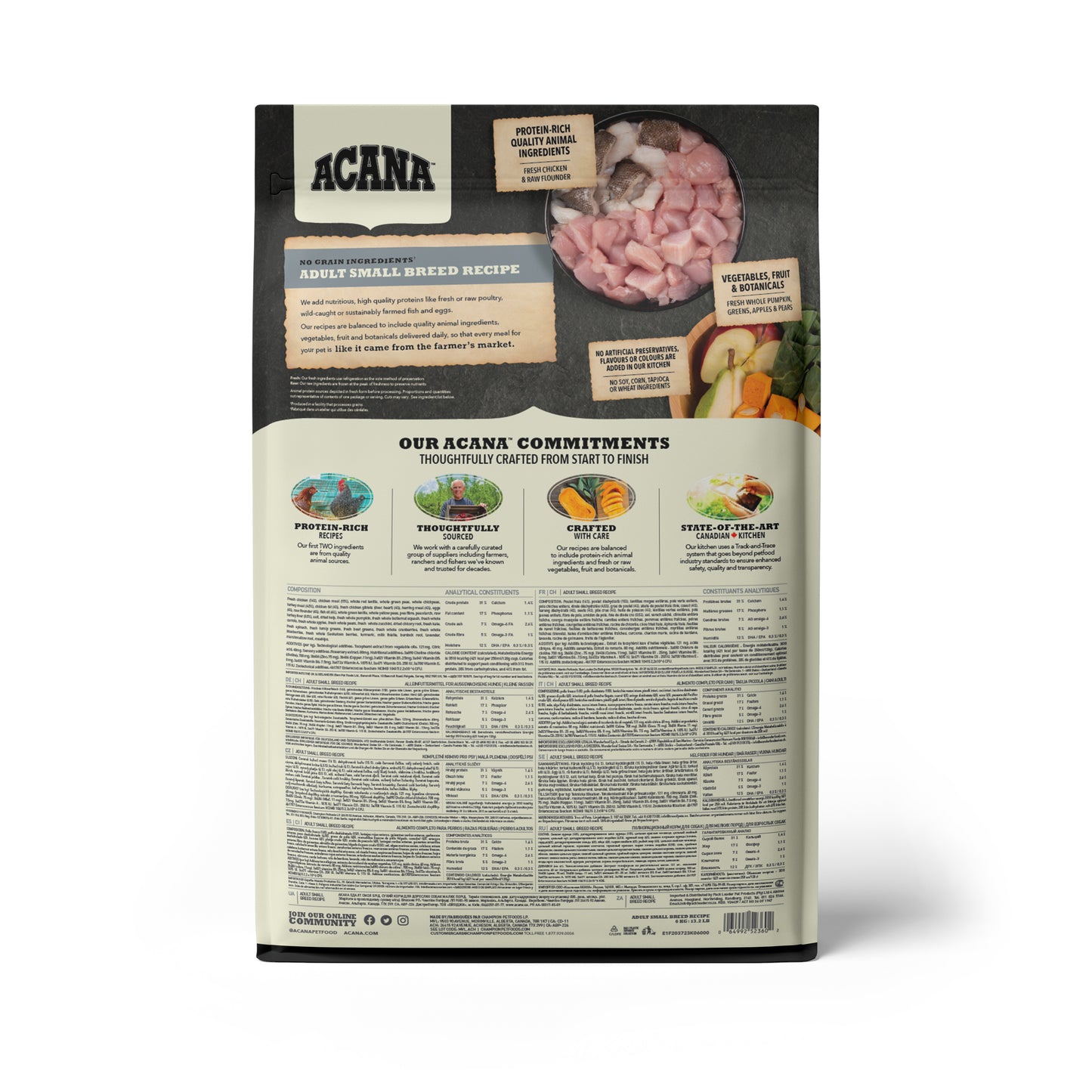 ACANA (アカナ) ドッグフード アダルトスモールブリード 6kg