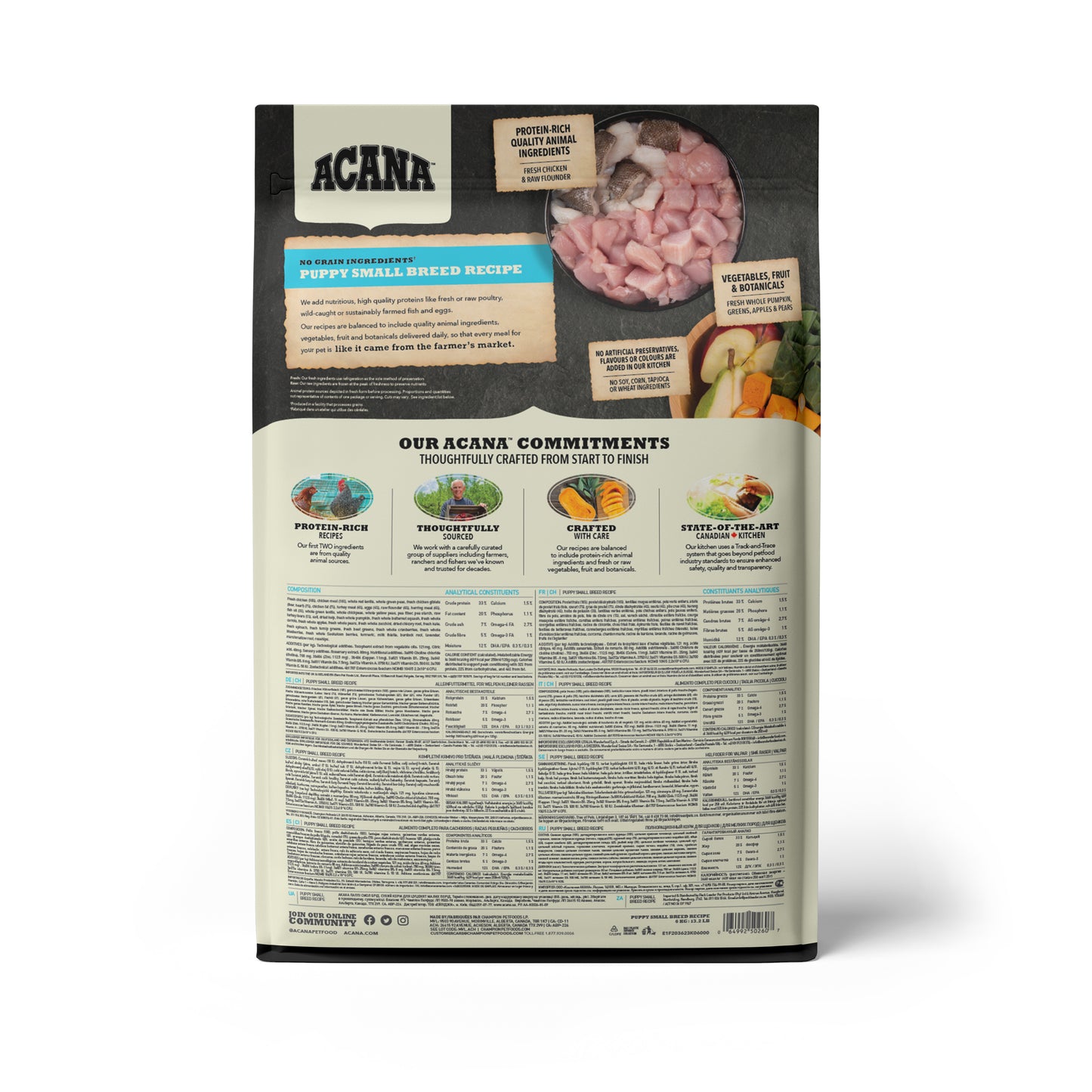 ACANA (アカナ) ドッグフード パピースモールブリード 6kg