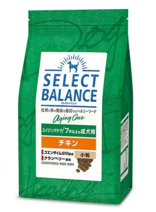 セレクトバランス シニア 高齢犬用 チキン 小粒 3kg