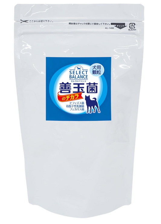 セレクトバランス 善玉菌のチカラ 犬用 顆粒 300g ペット用 サプリメント