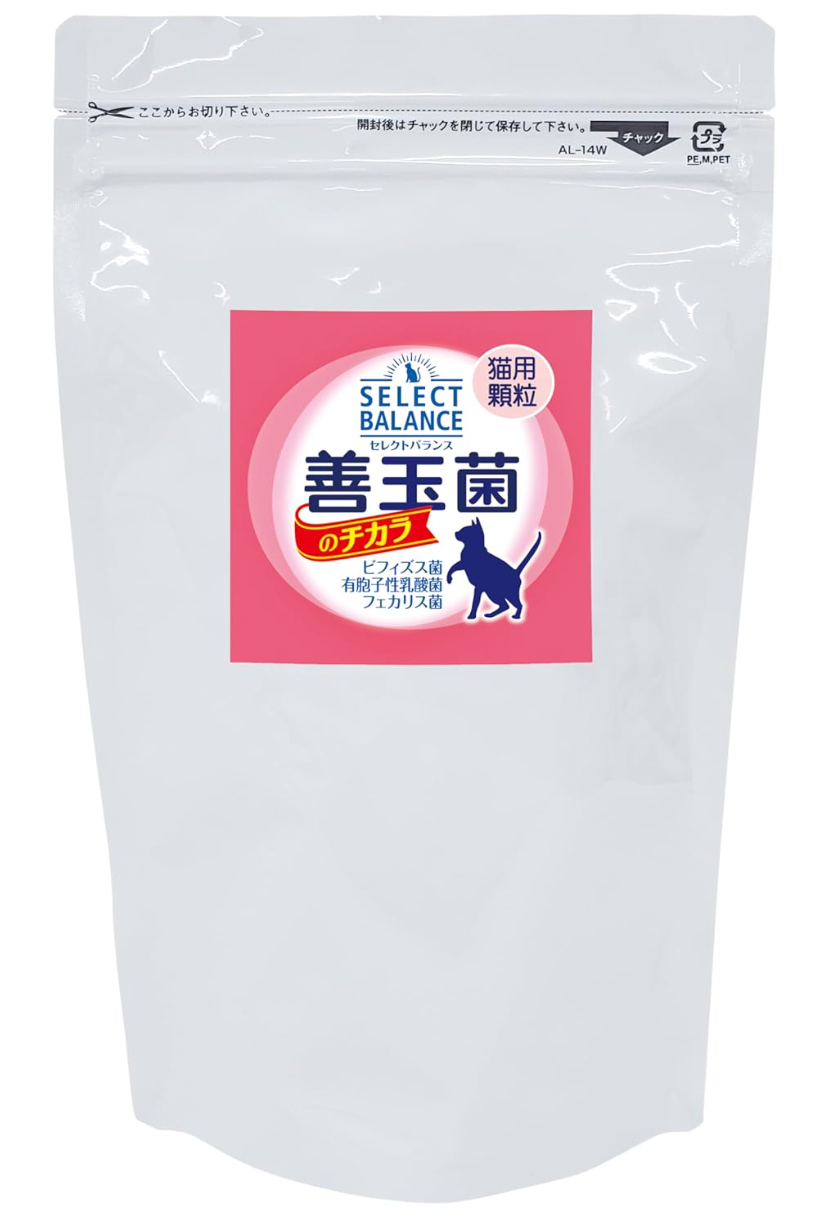 セレクトバランス 善玉菌のチカラ 猫用 顆粒 300g ペット用 サプリメント