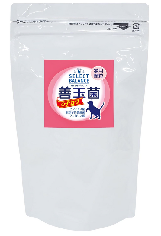 セレクトバランス 善玉菌のチカラ 猫用 顆粒 300g ペット用 サプリメント