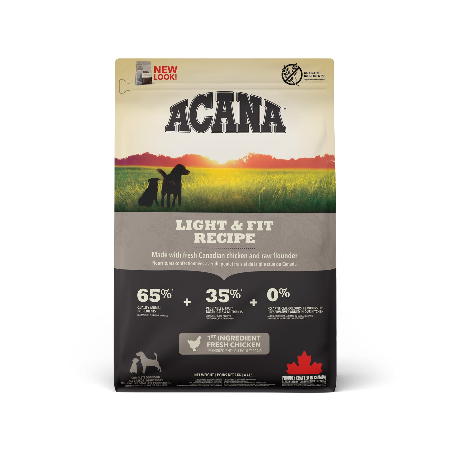 ACANA (アカナ) ドッグフード ライト&フィット 2kg