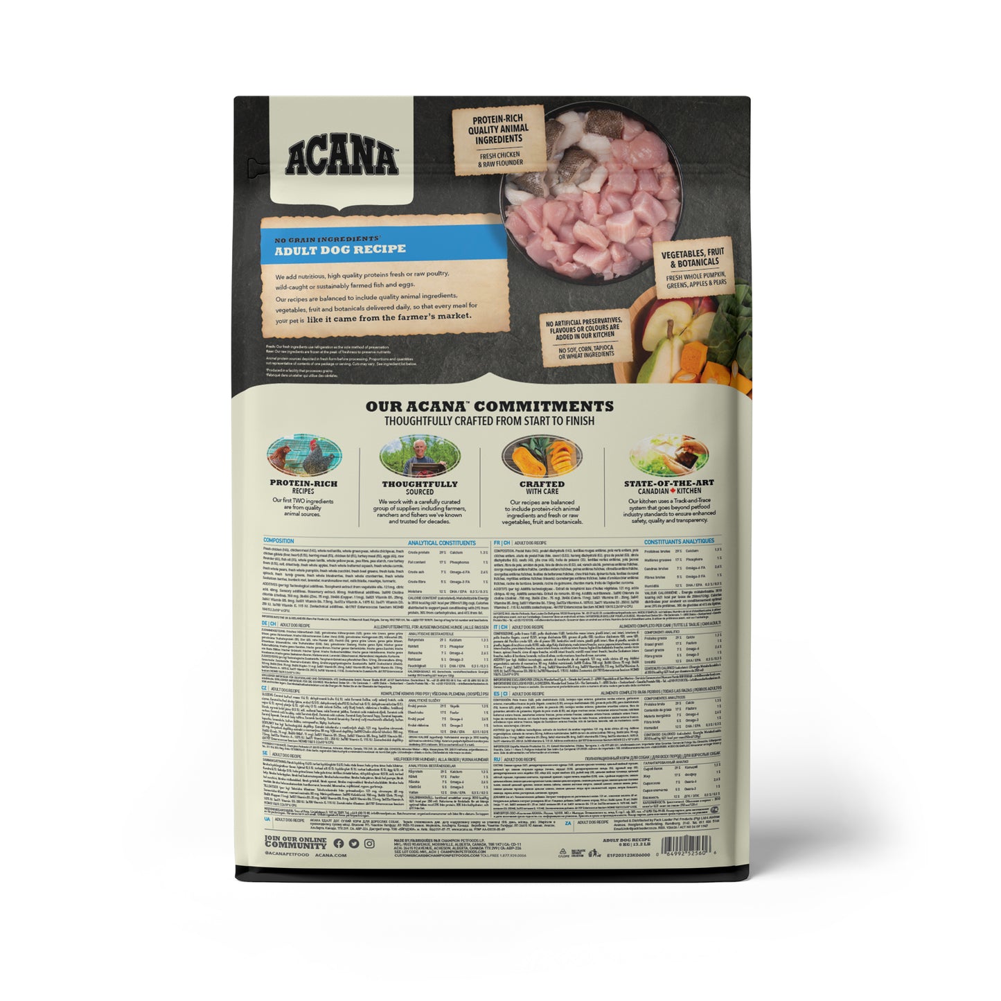 ACANA (アカナ) ドッグフード アダルトドッグ 6kg